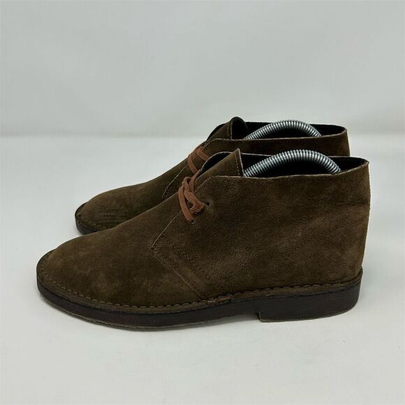 MG Italian Made Lace Up Chukka Boots Size 39 Brown Suede Lace Up Casual main image 10